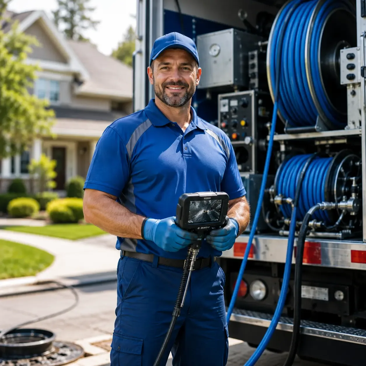 Local outdoor drain cleaning specialists in Marble Rock, IA